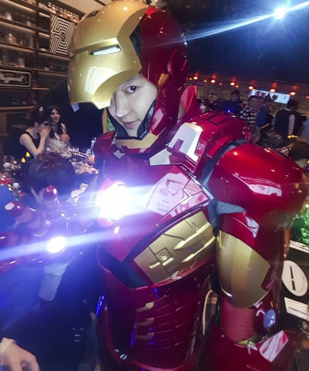Exo Chanyeol Iron Man