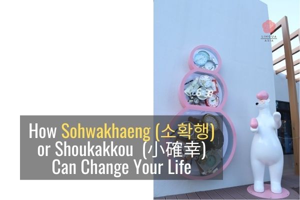 How Sohwakhaeng (소확행) or Shoukakkou (小確幸) Can Change Your Life
