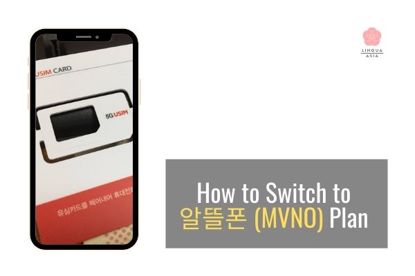 How to Switch to 알뜰폰 (MVNO) Plan [2021]