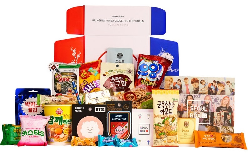 Korean snack box gift