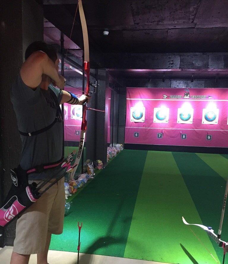Lingua Asia Archery Cafe in Seoul