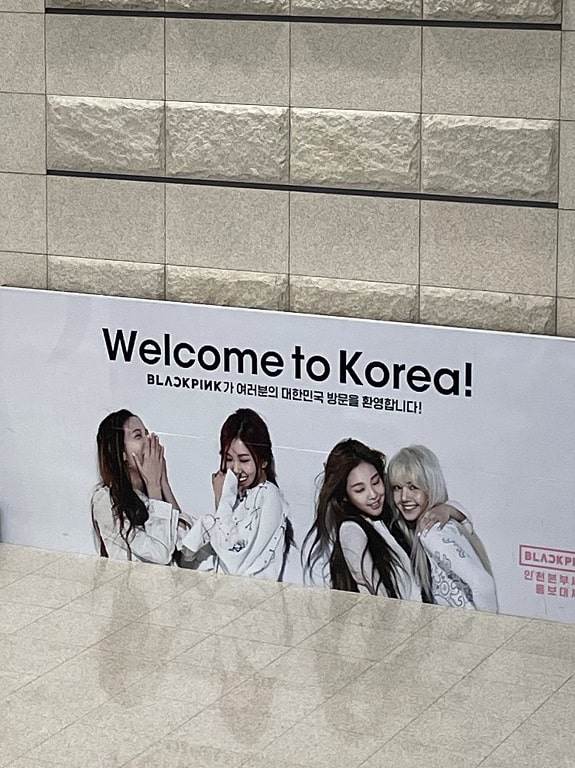 Lingua Asia Blackpink Welcome to Korea Banner