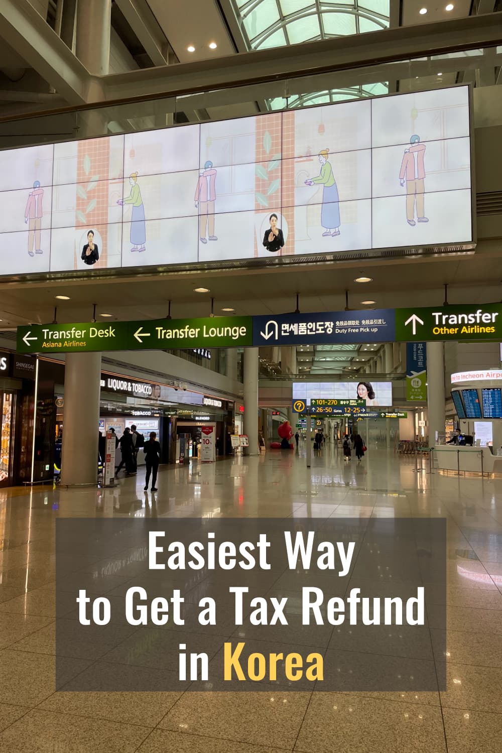 Lingua Asia Easiest Way to Get a Tax Refund in Korea