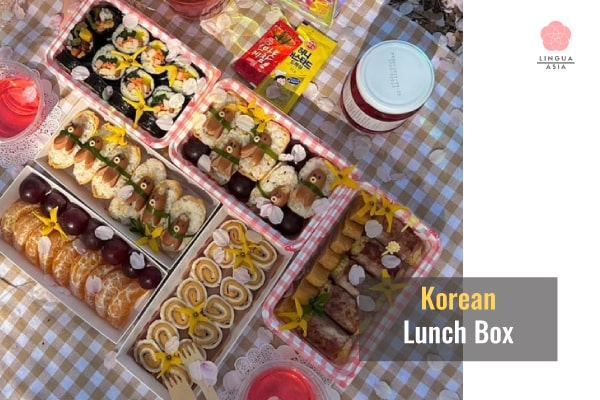 Lingua Asia Korean Lunch Box 