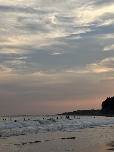 Lingua Asia Surf Beach in Korea Jungmun Saekdal Beach, Jeju Island
