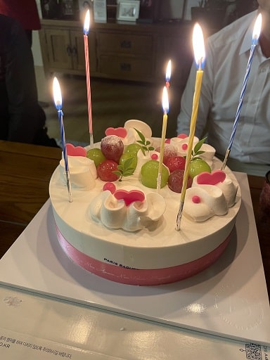Lingua Asia_Korean Birthday Cake