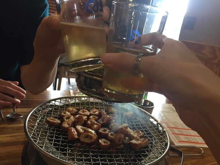 Linguasia Somaek (Soju and Beer)