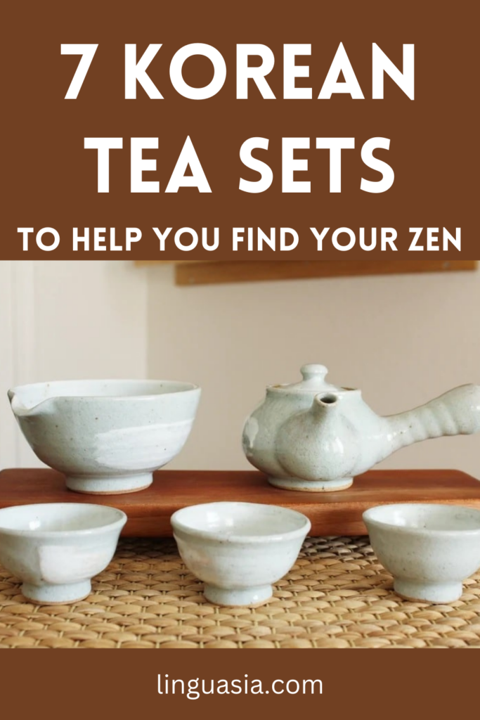 korean tea sets